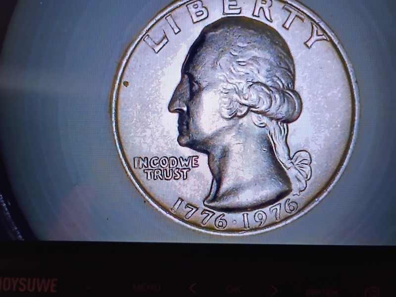 🔥🔥US  Washington Quar. Bic 1776-1976 P A/U Coin Beautiful Eye Appeal . Must C