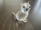 SWAROVSKI Max Schreck Design Crystal Cat Flexible Tail Miniature Figurine — photo 1