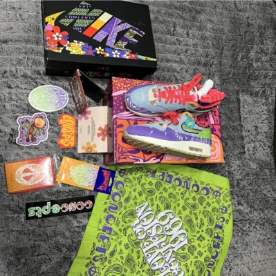 Size 10 - Nike Concepts x Air Max 1 SP Special Box Far Out