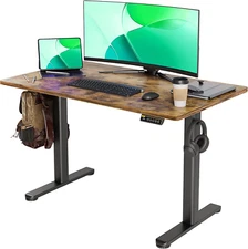 Electric Standing Desk, Adjustable Height Stand up Desk, 24X48