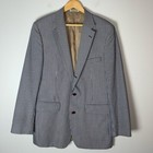 Orvis 42L Blue Tan Checkered Blazer