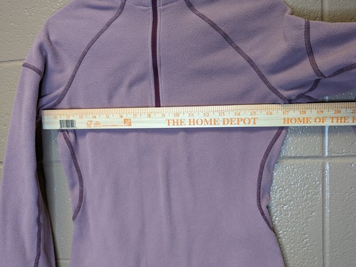 Women’s Mountain Hardwear Light Pink Size Small 1/4 Zip Polartec Sweater - Picture 5 of 10