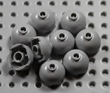 LEGO - 2x2 Round Bricks Dome Top - PICK YOUR COLORS - Bottom Axle Holder 553 Lot