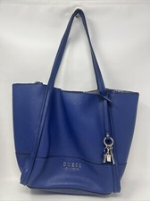 Vtg Blue Guess Los Angeles Hand bag shoulder bag