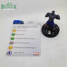 Heroclix Galactic Guardians set Hulk 102 Limited Edition figure w/card 