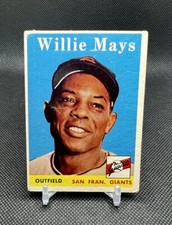 1958 Topps #5 Willie Mays HOF San Francisco Giants