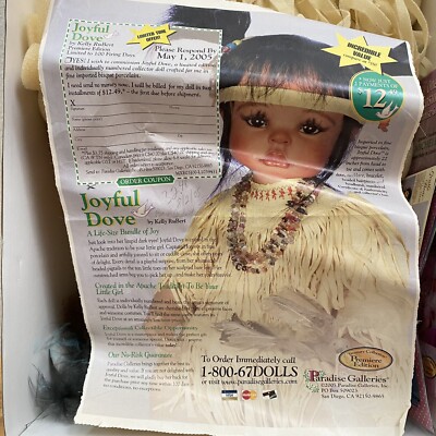 Paradise Galleries Treasury Collection “Joyful Dove” Native