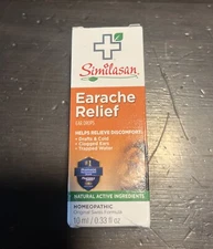 Similasan Earache Relief Ear Drops 10 ml (0.33 oz) Natural Homeopathic Chamomile