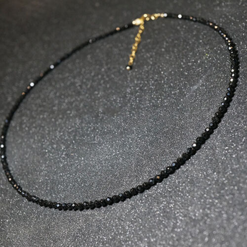 Fashion Black Crystal Punk Choker Chain Pendant Necklace Charm Women Party Gift - Picture 1 of 5