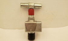 BALON N403-MF NEEDLE VALVE, STEEL, 10,000 PSI, 1/2" NPT, NNB