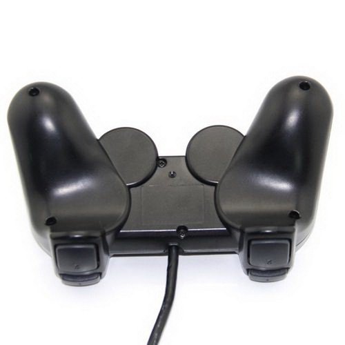 Manette PS2 Analogique Vibrantes Noires - Imagen 4 de 5