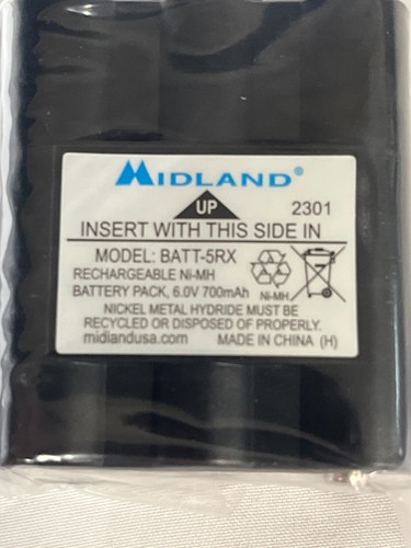 Midland GXT1000VP4 Black Pro Series GMRS 36 Long Range Two-Way Radios 2-Pack - Zdjęcie 9 z 12