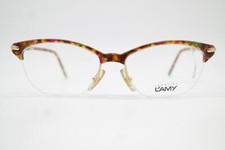Vintage Glasses LAMY JOANNA Multicolored Gold Half-Rim Eyeglass Frame