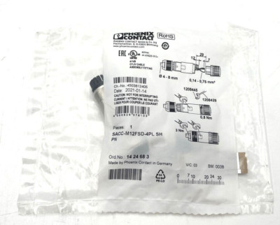 Phoenix Contact SACC-M12FSD-4PL SH PN - Steckverbinder 1424683