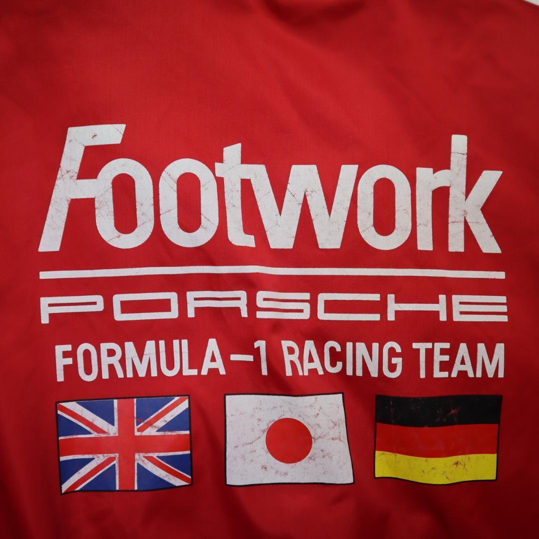 Rare Footwork Porsche F1 Racing Team 90s Nylon Jacket… - Gem