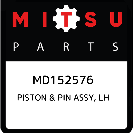 MD152576 Mitsubishi Piston & pin assy, lh MD152576, New Genuine  