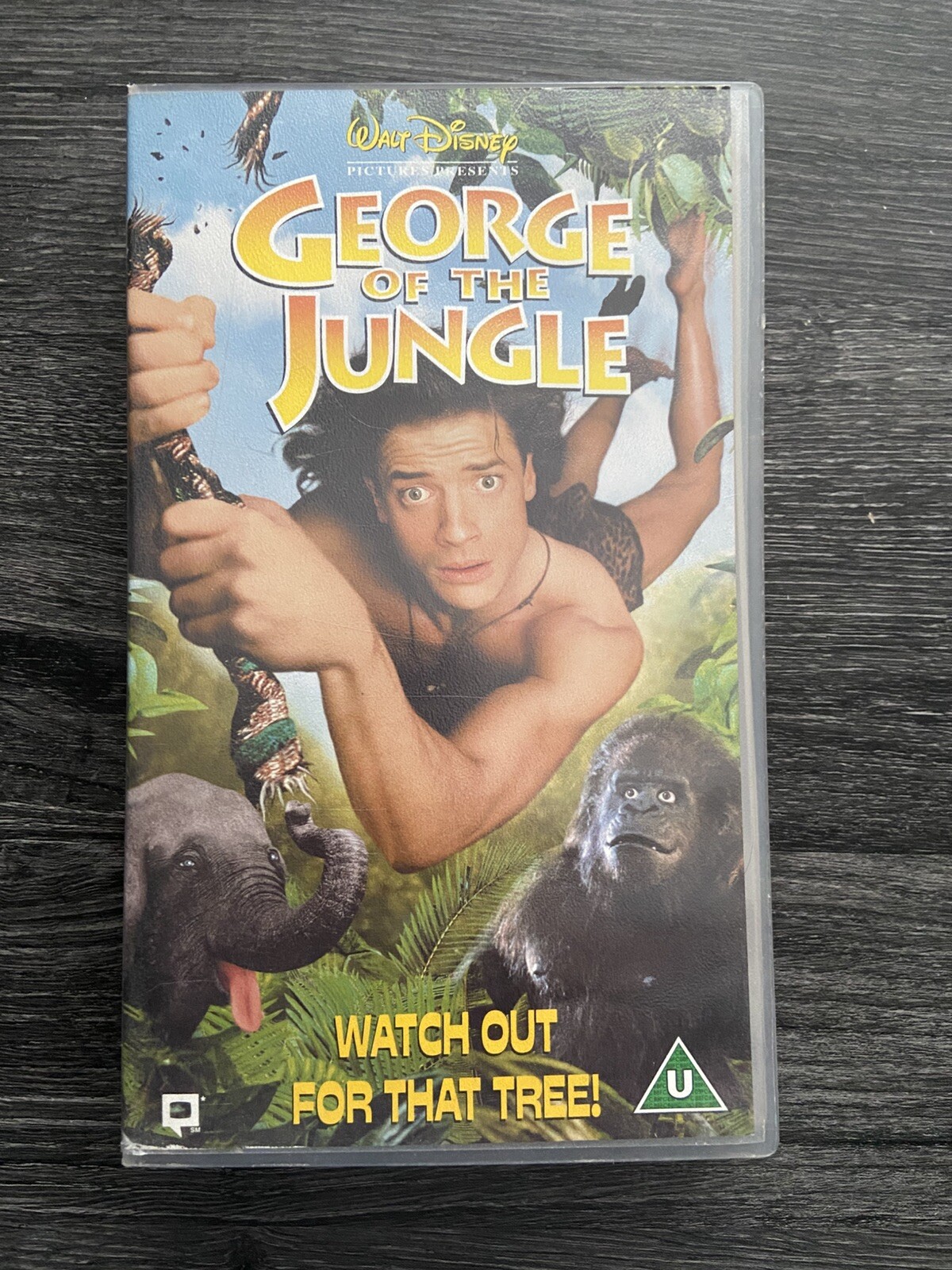 Walt Disney Pictures Presents George Of The Jungle VHS Video Disney's