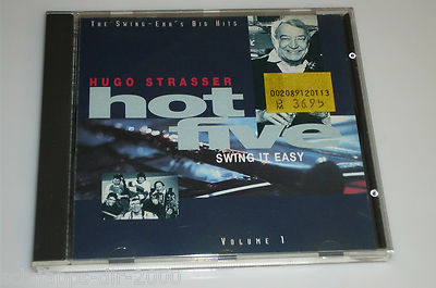 HUGO STRASSER HOT FIVE SWING IT EASY 1 / CD LADA BASE ERIC STEVENS DIRK SCHWEPPE