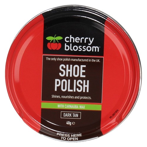 Cherry Blossom Premium Shoe Polish Smooth Leather Shoe Boot Care 40ML - Picture 3 of 8
