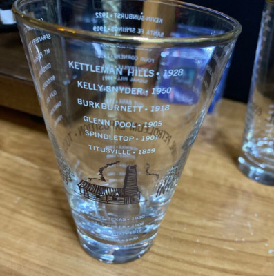1959 International Petroleum Exposition, Tulsa, Okla., commemorative glass