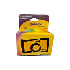 3 Pack- Candid Event Camera 24 Exp 35mm Single Use 100 ASA Film Exp Date: 9/2004