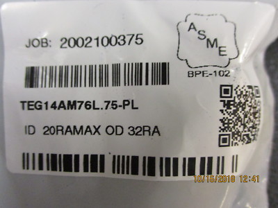 TEG14AM76L.75-PL Maxpure T316L Stainless Steel Ferrule BRAND NEW! LOT OF 4