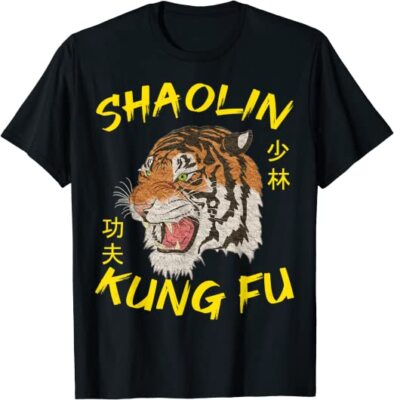 NEW LIMITED Shaolin Kung Fu Tiger Martial Design Great Gift Idea T-Shirt