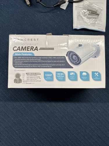 Amcrest outdoor Security Camera, 1080P HDCVI BULLET NEW - Picture 6 of 9