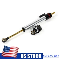 Front Aluminum 330mm Steering Stabilizer Damper For Ducati Panigale V4 S 2024 US