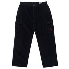 Spitfire Wheels Classic 87 Cord Cargo Black Corduroy Pants