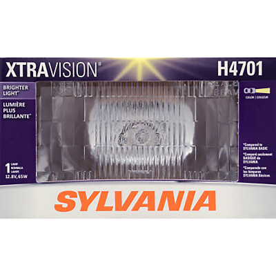 SYLVANIA - H4701 XtraVision Sealed Beam Headlight - Halogen (1 Bulb)