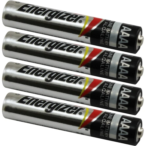 4 Energizer AAAA EN96 Alkaline Batteries for Streamlight Stylus Lights
