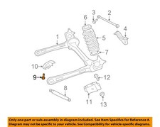 CHRYSLER OEM 04-23 1500 Suspension Components-Rr Lateral Arm Bolt 6507097AA