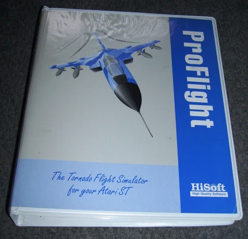 Atari 520 1040 St Ste Mega Falcon Ordinateur Proflight Logiciel Hisoft Neuf