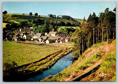 Blanchland and River Derwent England Postcard UNPOSTED