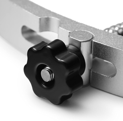 Genmitsu 2PCS T-Track Hold Down Clamp Kit, voor hout metaalbewerking, voor MDF Spoilboard met 6mm (0.24 '') schroefdraad gat en aluminium Spoilboard voor M6 T-slot Nut 16 x 16mm (0.6 x 0.6