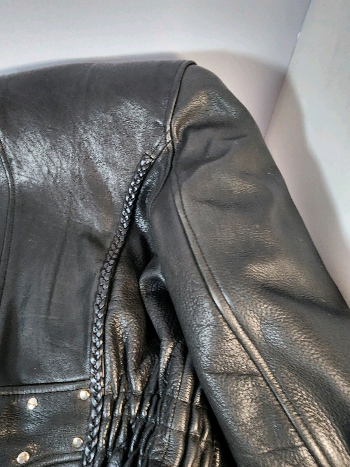 Leather Collection, Biker Chic Fitting Motorcycle… - image 14