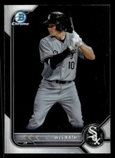 2022 Bowman Chrome #BCP-204 Wes Kath Prospects Card Chicago White Sox