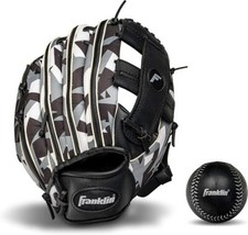Franklin DigiTek Ready-To-Play Youth 9.5" Baseball TeeBall Glove with Ball