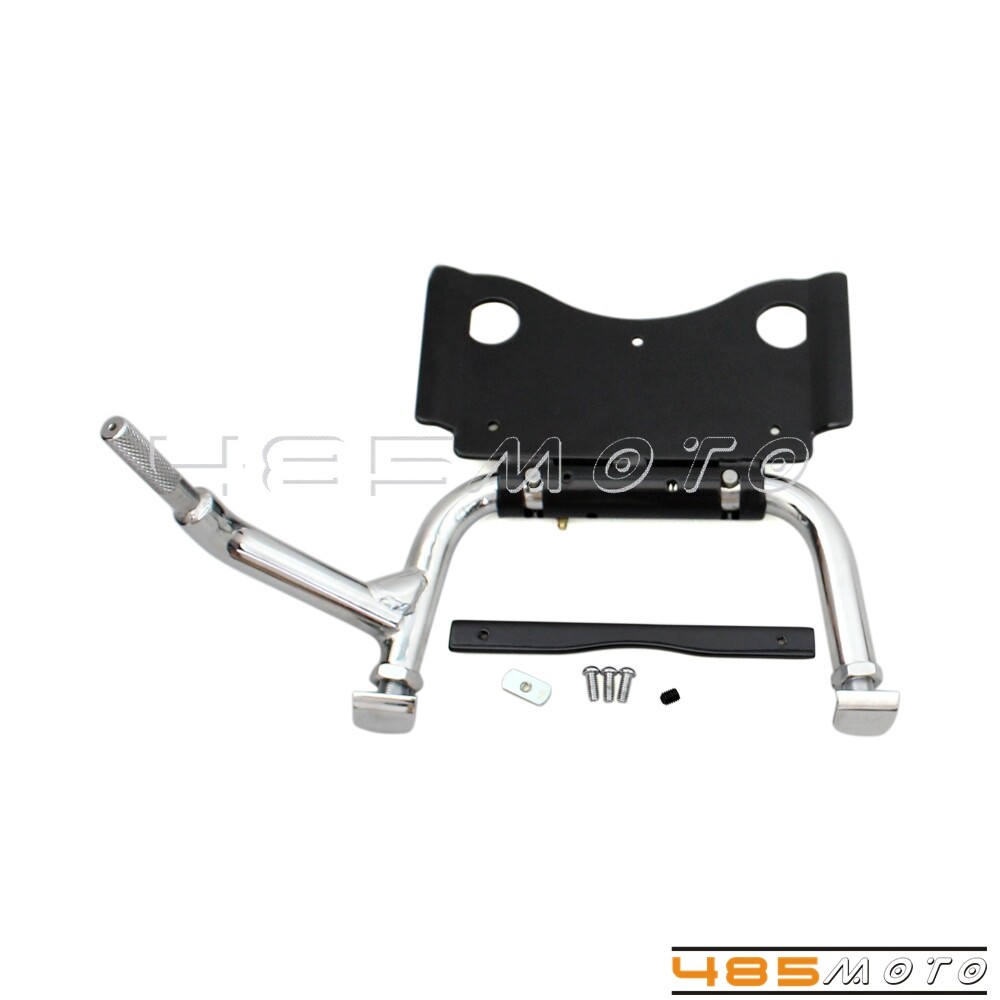 Adjustable Chrome Center Kick Stand for Harley Touring Road King Street