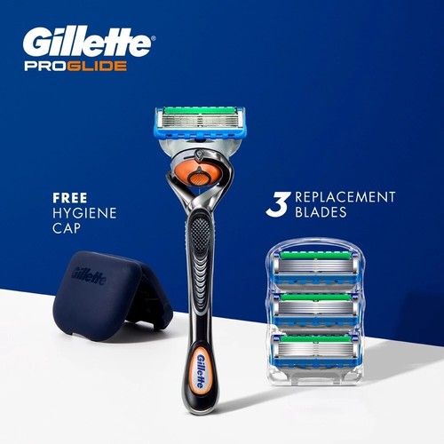 Gillette Fusion fusion5 proglide men's razor blades, With 3 Replacement Blades - Picture 5 of 5