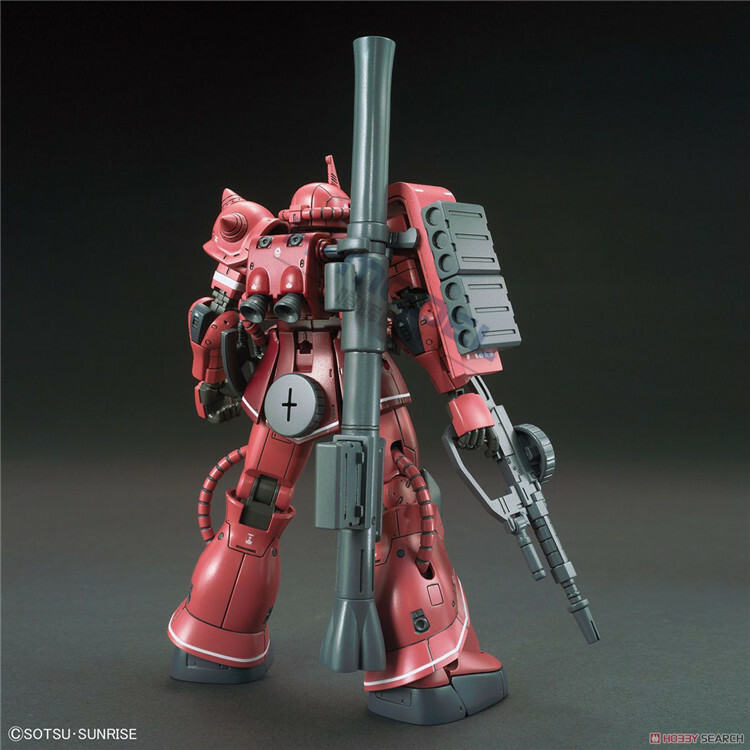 NEW Bandai HG 1/144 GTO MS-06S Zaku II Red Comet Version gunpla