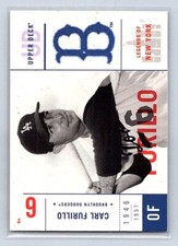 2001 Upper Deck Legends of New York #11 Carl Furillo