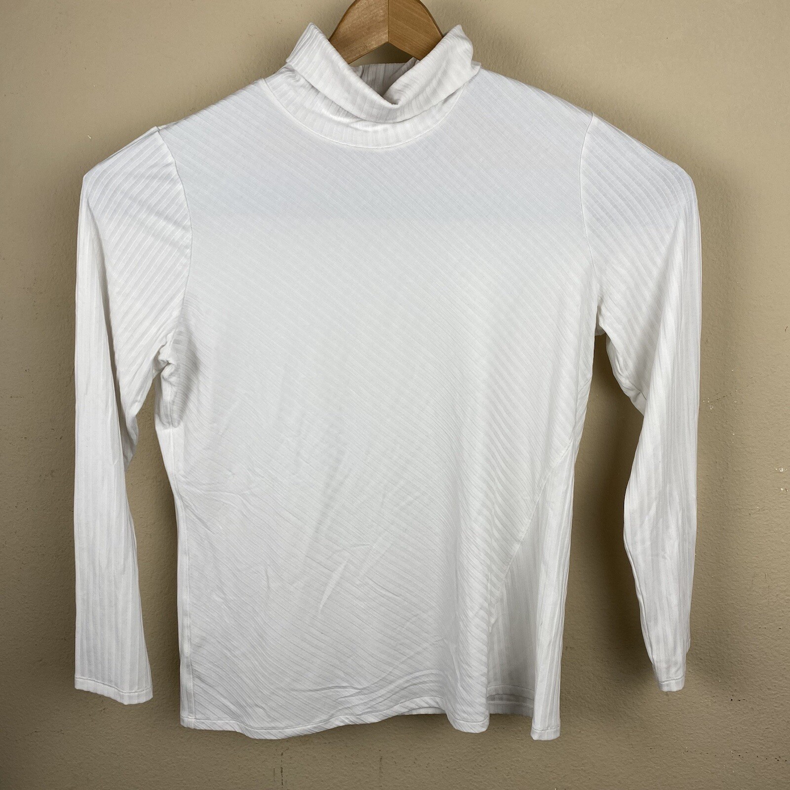 Athleta Women's Solid White Polyester Blend Long … - image 4