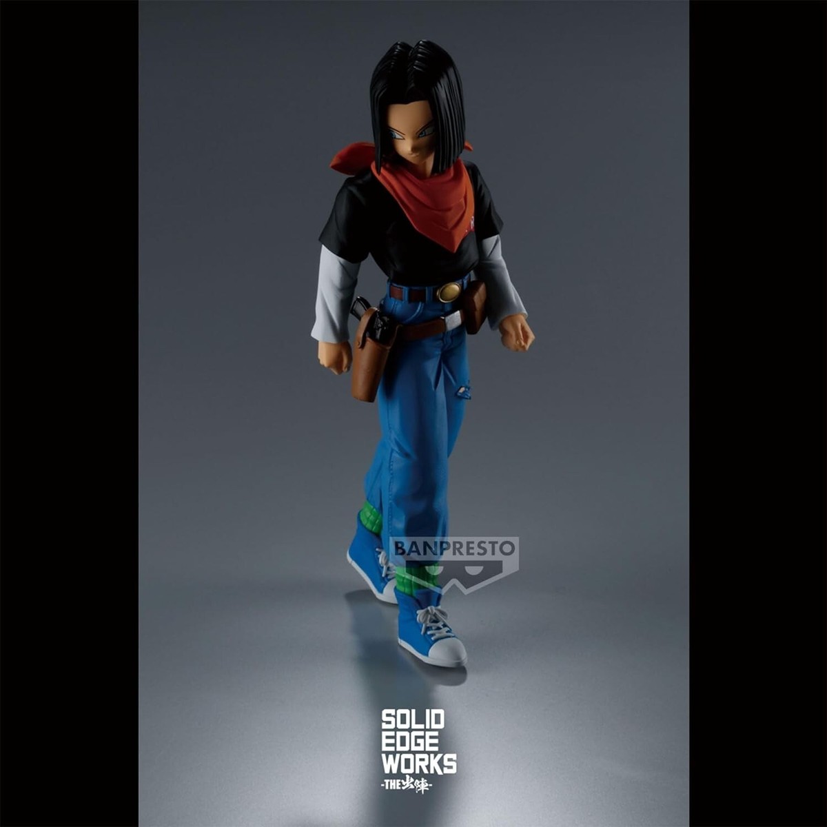 Banpresto Dragon Ball Z- Android 17, Bandai Spirits Solid Edge