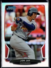 2013 Bowman Chrome JON JAY REFRACTOR St. Louis Cardinals