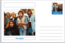 Personalities - souvenir postcard (glossy 6"x4" card) - The Eagles