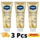 3x Vaseline Healthy Bright Gluta-Hya Serum Burst UV Lotion Flawless Glow 300ml