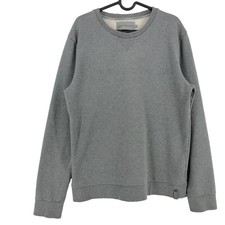 CALVIN KLEIN Men Crew Neck Grey Jumper Pullover Sweater Size L