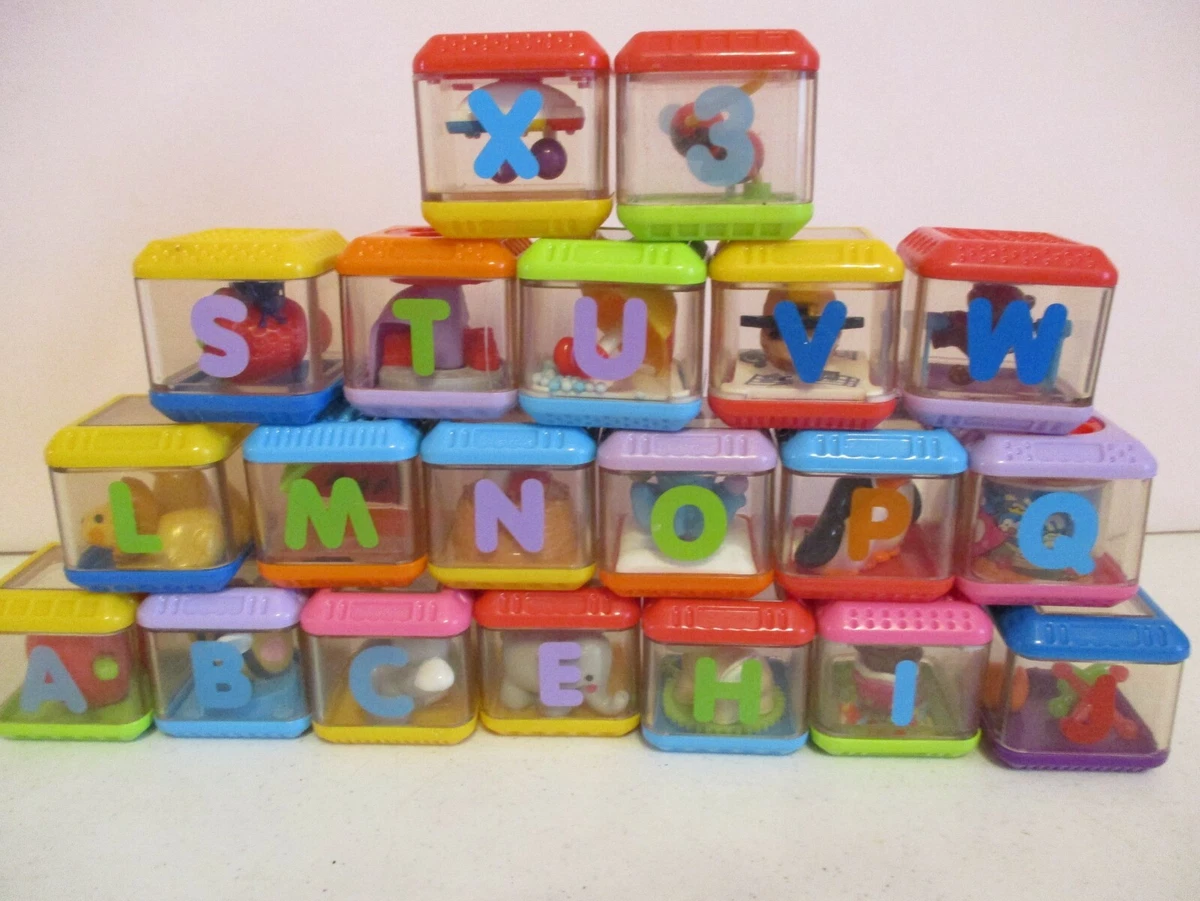 Fisher price peek sales a blocks alphabet